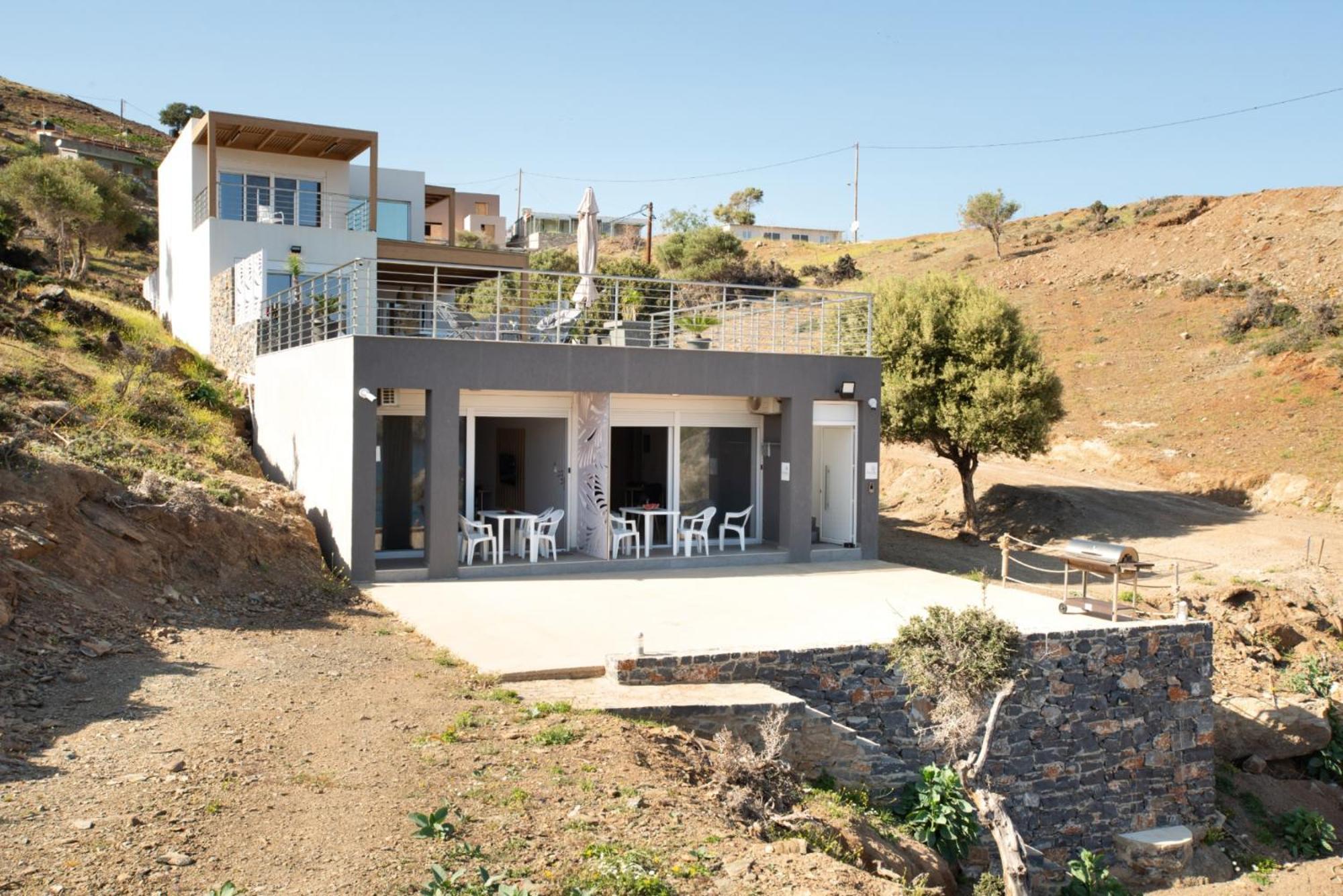 Beachfront Studio Kyma West ~ Crete'S Hidden Gem Kaloi Limenes Eksteriør billede