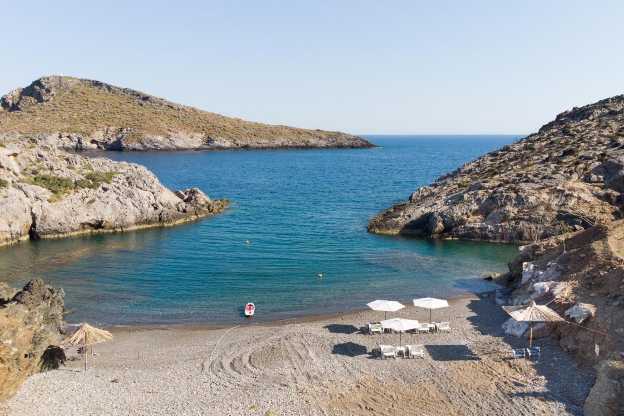 Beachfront Studio Kyma West ~ Crete'S Hidden Gem Kaloi Limenes Eksteriør billede